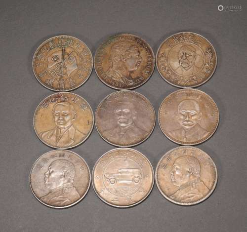 Silver Dollars A Group