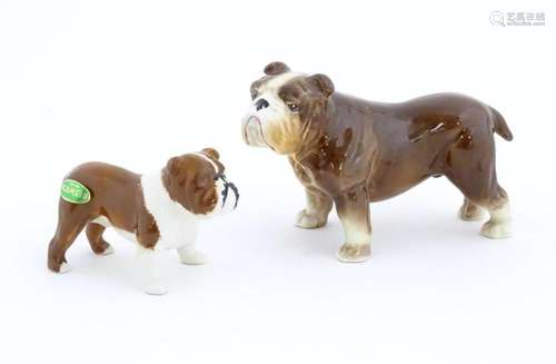 A Beswick model of a British bulldog, Bosun, model no. 1731....