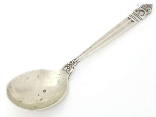 An American silver spoon by International Sterling from the ...