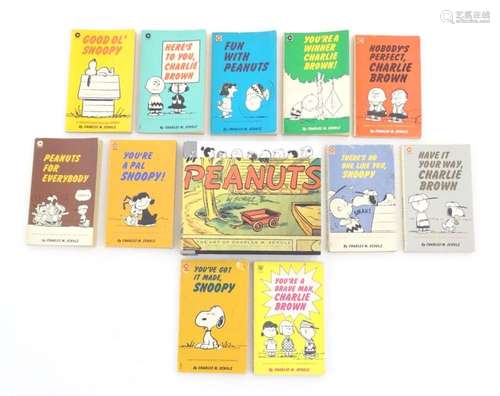 Books: A quantity of Charlie Brown / Snoopy books by Charles...