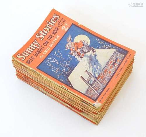 Books / Comics: A quantity of 1940s issues of Sunny Stories ...