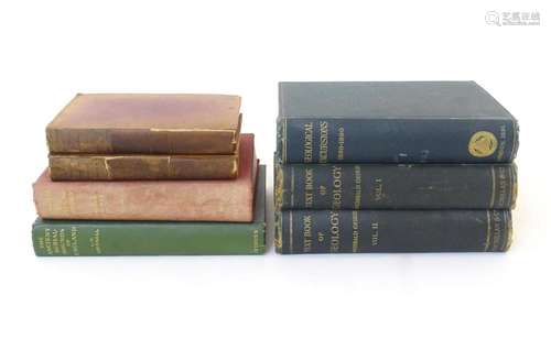 Books: A quantity of books on the subject of Geology, compri...