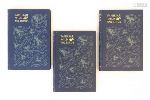 Books: Familiar Wild Birds, 3 volumes, by W. Swaysfield with...