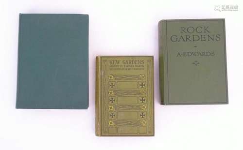 Books: Three books on the subject of gardening, comprising K...