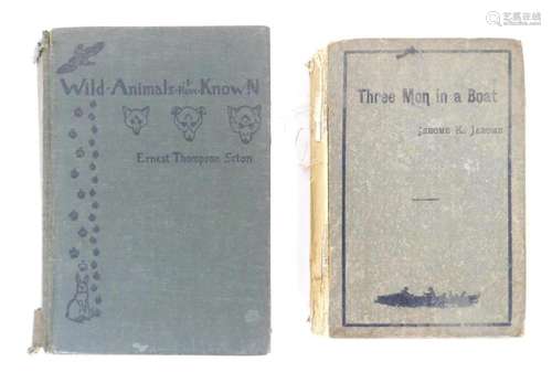 Books: Three Men in a Boat by Jerome K. Jerome with illustra...