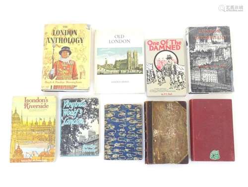 Books: A quantity of books on the subject of London to inclu...