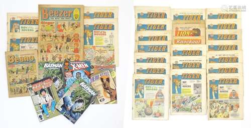 Books / Comics: A quantity of assorted comic books and magaz...