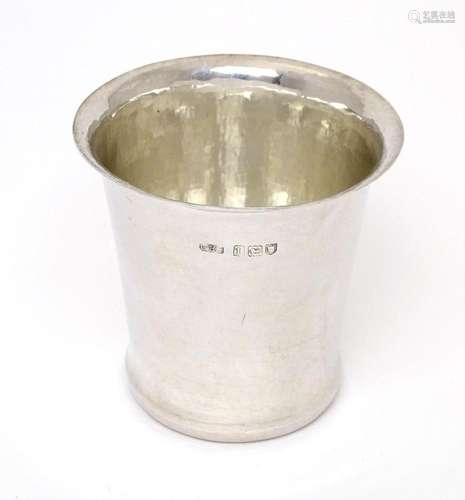 Guild of Handicraft : An Arts & Crafts silver beaker wit...