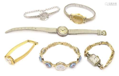 Assorted ladies wristwatches to include examples by Rotary, ...