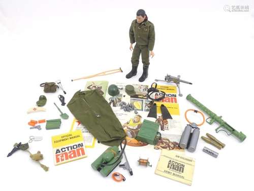 Toys: A Palitoy Action Man Action Soldier / The Moveable Fig...