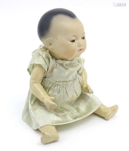 Toy: An Armand Marseille Oriental baby doll the bisque head ...