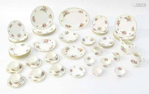 A quantity of Royal Worcester tea and dinner wares in the Ro...