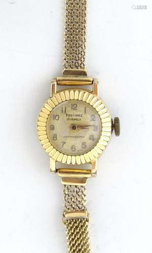 A ladies Precimax 17 Jewels antimagnetic wristwatch with a 9...