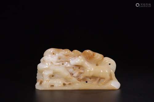 : hetian jade seal hou furnishing articles immediatelySize: ...