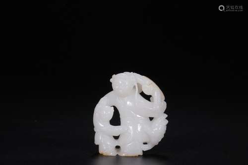 Night: hetian jade, the lad spittor furnishing articlesSize:...