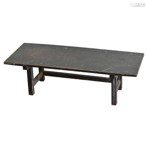 Japanese Antique Low Table/Edo-Meiji Period 1800to1900 /Coff...