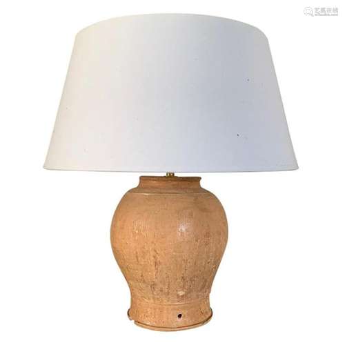 Khmer Vase Table Lamp