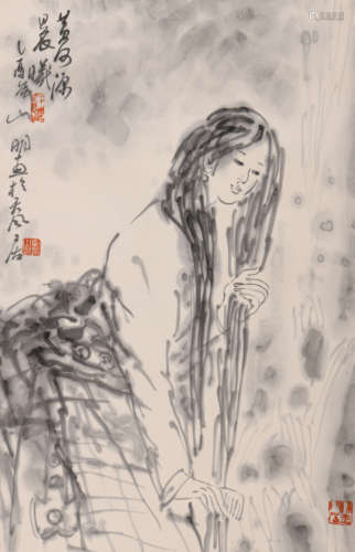 吴山明 (b.1941) 黄河源