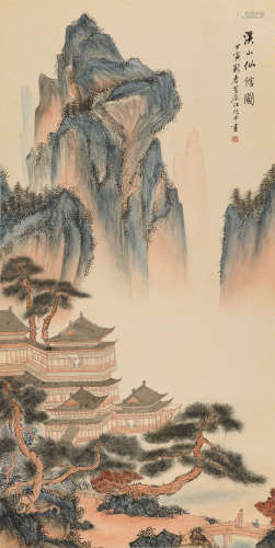 江兆申 (1925-1996) 溪山仙馆图