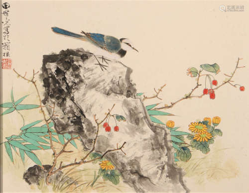 田世光 （1916-1999） 花鸟