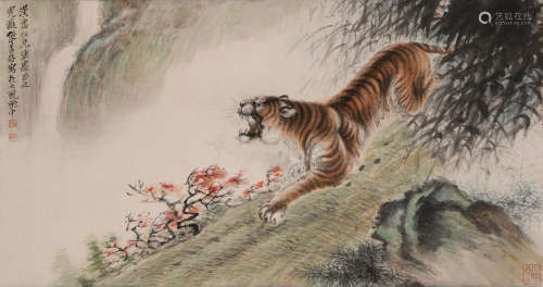 张善孖 (1882-1940） 虎