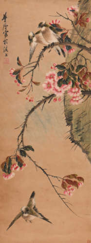 朱偁 (1826-1900) 花鸟