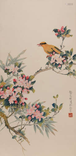 龚文桢 (b.1945) 翠鸟图