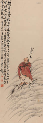 王一亭 (1867-1938) 罗汉