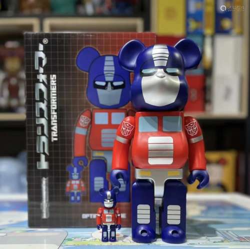 BE@RBRICK 擎天柱 400%+100%