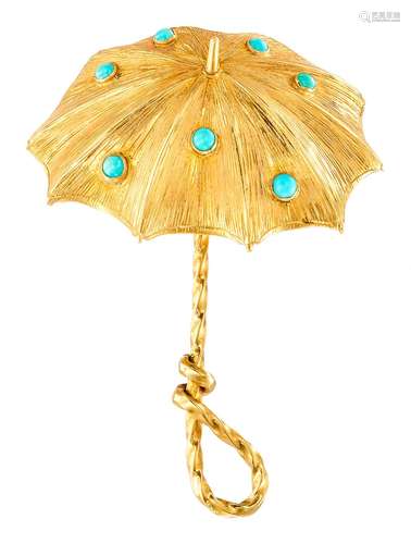 Broche "Parapluie"