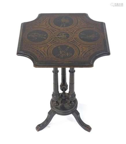 A 19thC occasional table in the Neo-classical style, having ...