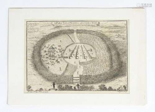 After Isaac Basire (1704-1768), 18th century, Engraving, A P...