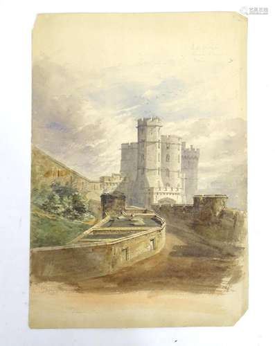 Henry Ashton (1801-1872), English Architect, Watercolour, A ...