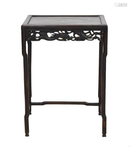 A CHINESE ROSEWOOD PLANT STAND