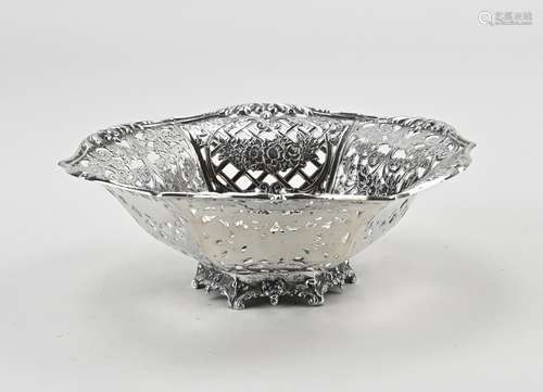 Silver bowl round