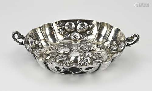 Silver brandy bowl