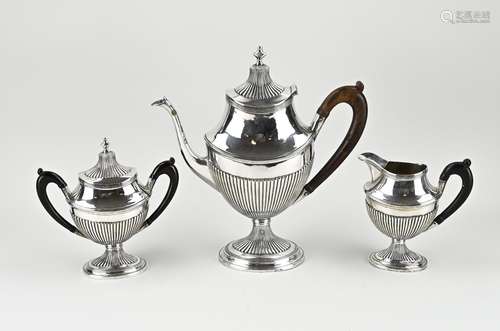 Silver service, 3 pieces