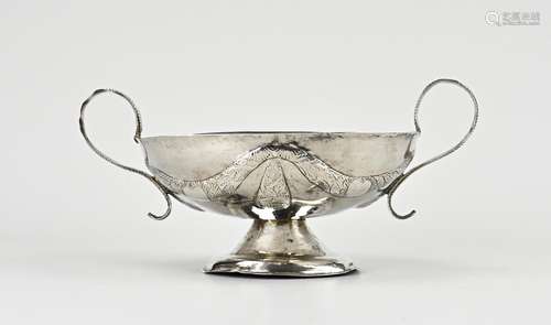 Silver brandy bowl