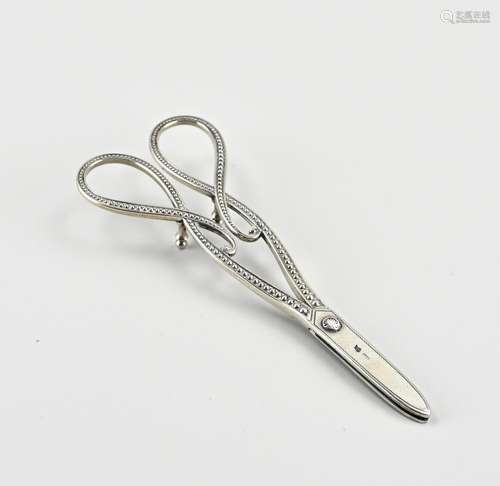 Silver grape scissors