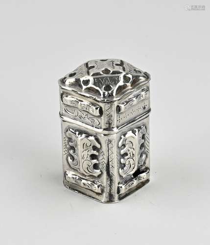 Silver loderein box