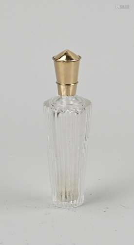 Loderein bottle with gold cap