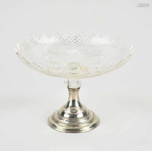 Tazza on silver base