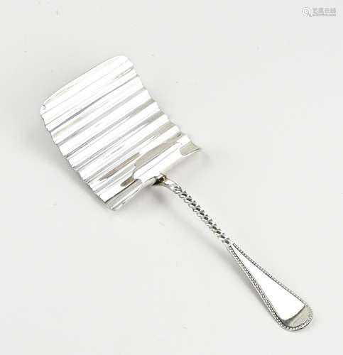 Silver asparagus scoop