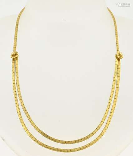 Gold necklace