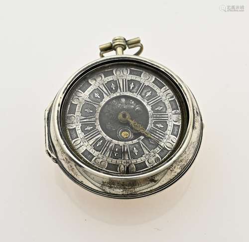 Silver pocket watch