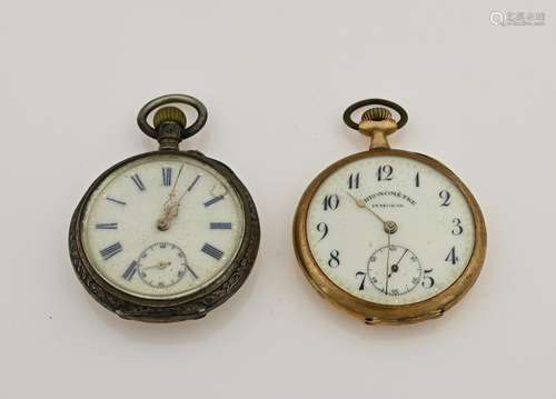 Two pocket watches