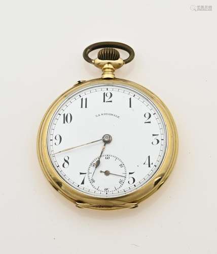 Gold pocket watch