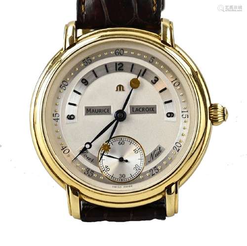 Gold Maurice Lacroix watch Jour et Nuit