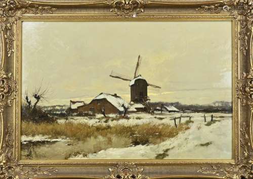 Dorus Arts, Dutch snowy landscape