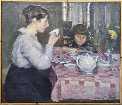 Pol Dom, Tea party mother with daughter